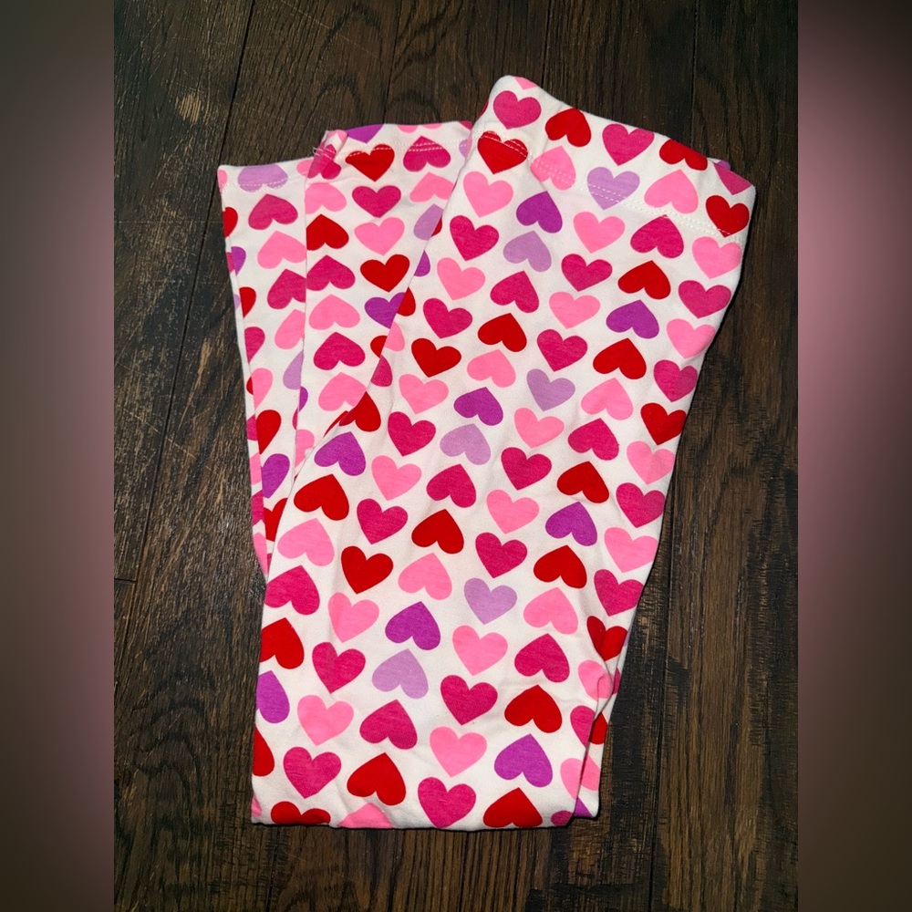 Isaac mizrahi heart leggings 7/8